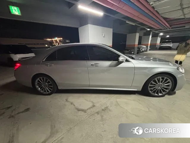 Mercedes-Benz S-Class W222 2018 Серебряный из Кореи, фото 6