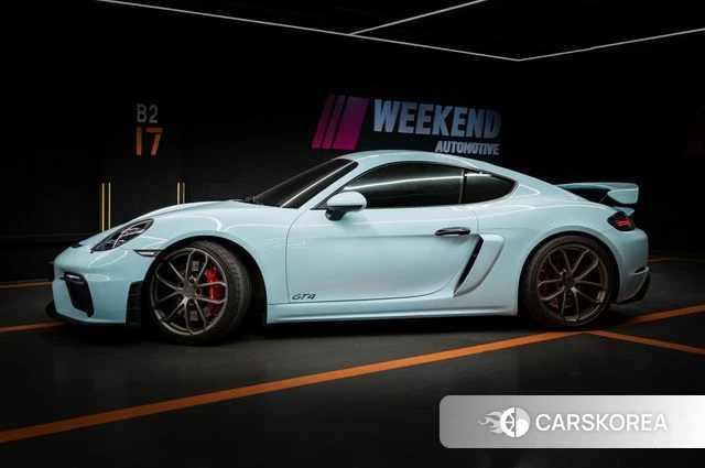 Porsche 718 Cayman 2022 Желтый из Кореи, фото 3