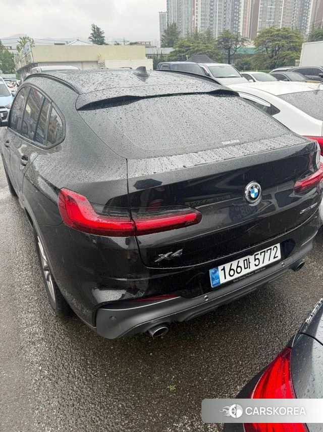 BMW X4 (G02) 2021 Черный из Кореи, фото 3