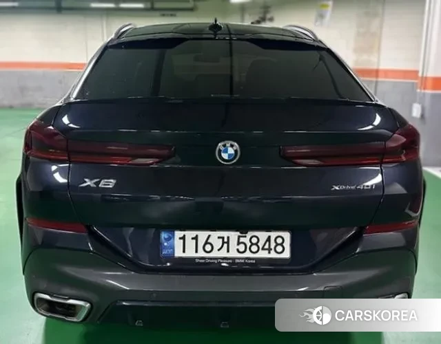 BMW X6 (G06) 2023 Синий из Кореи, фото 3