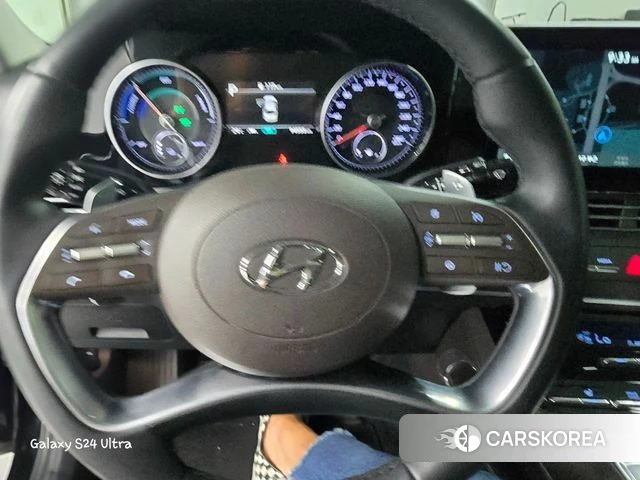 Hyundai The New Grandeur IG Hybrid 2022 Черный из Кореи, фото 3