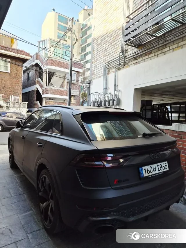 Audi RSQ8 (4M) 2021 Белый из Кореи, фото 3