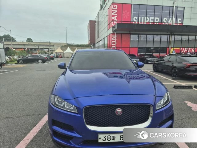 Jaguar F-PACE 2018 Синий из Кореи, фото 3