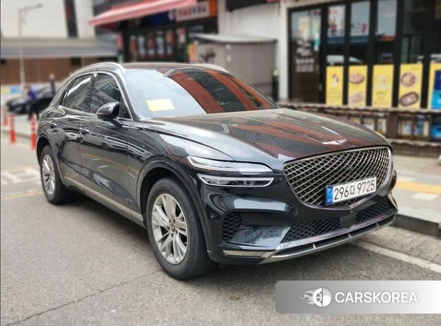 Genesis GV70 2021 Черный из Кореи, фото 3