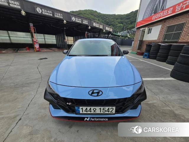 Hyundai Avante (CN7) 2021 Светло-серебряный цвет из Кореи, фото 4
