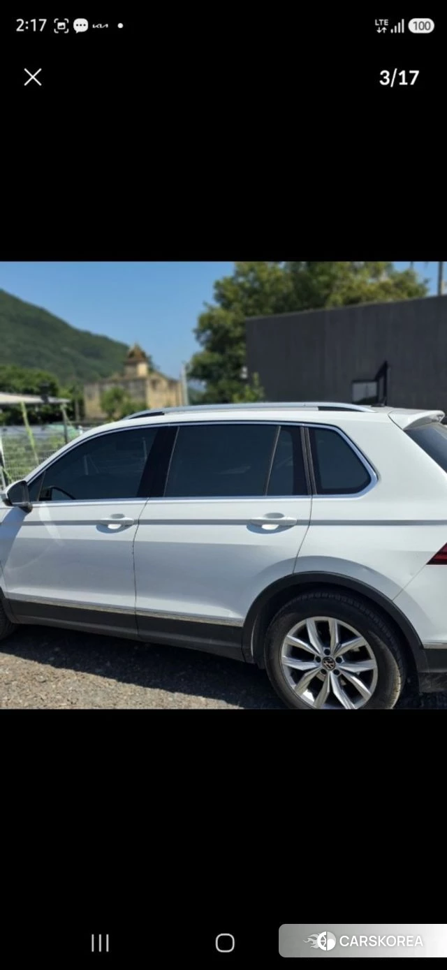 Volkswagen Tiguan second Generation 2020 Белый из Кореи, фото 3