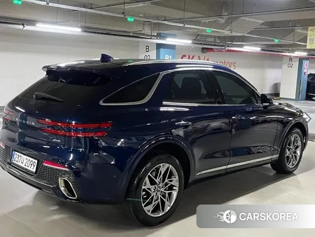 Genesis GV70 2021 Синий из Кореи, фото 3