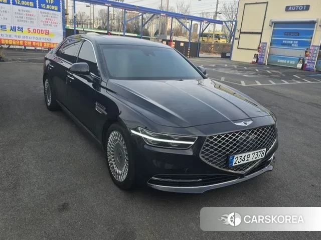 Genesis G90 2019 Черный из Кореи, фото 3