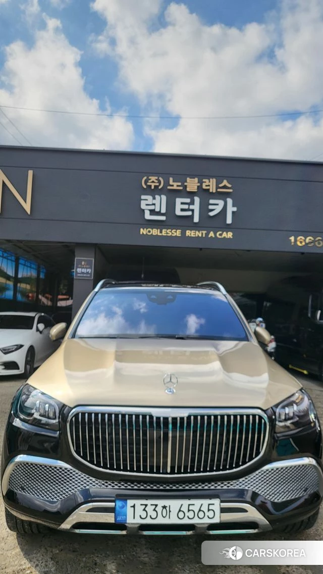 Mercedes-Benz GLS - Class X167 2022 Золотой двухцветный из Кореи, фото 3