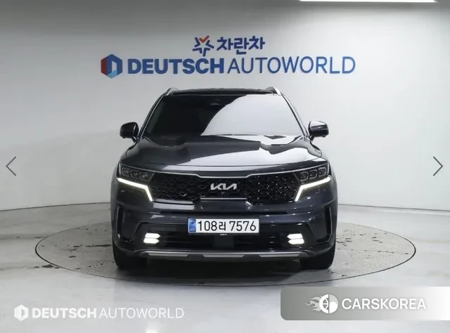 Kia Sorento 4th Generation 2022 Серый из Кореи, фото 3
