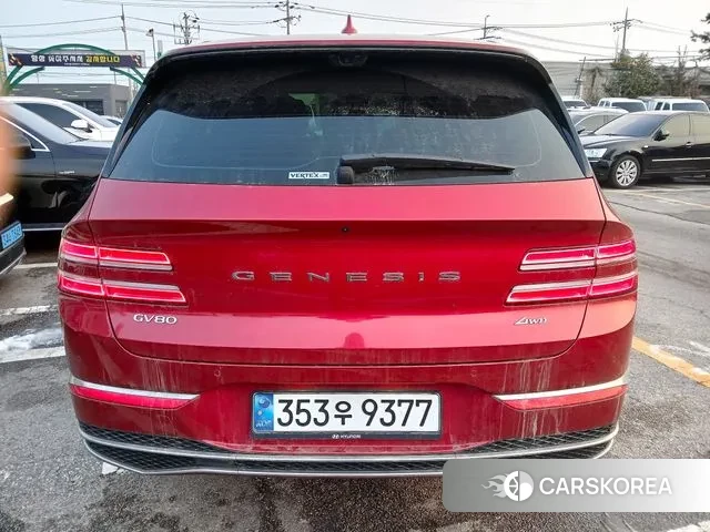 Genesis GV80 2024 Красный из Кореи, фото 3