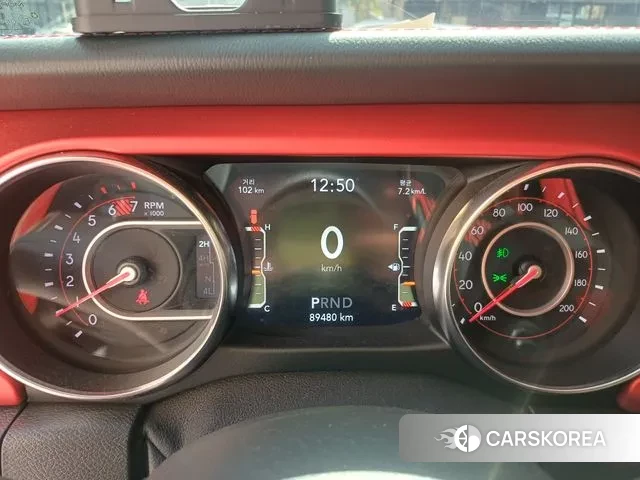 Jeep Wrangler (JL) 2020 Красный из Кореи, фото 3