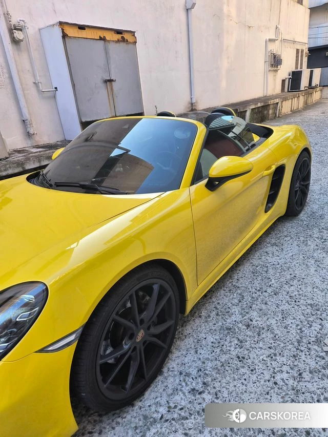 Porsche 718 Boxster 2020 Желтый из Кореи, фото 3