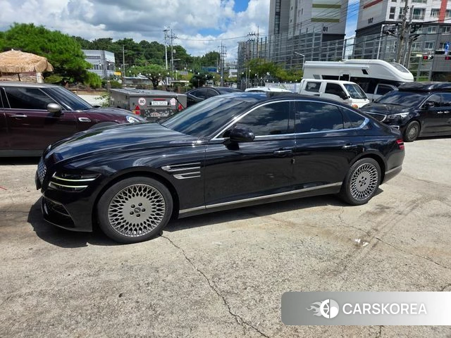 Genesis G80 (RG3) 2022 Черный из Кореи, фото 6