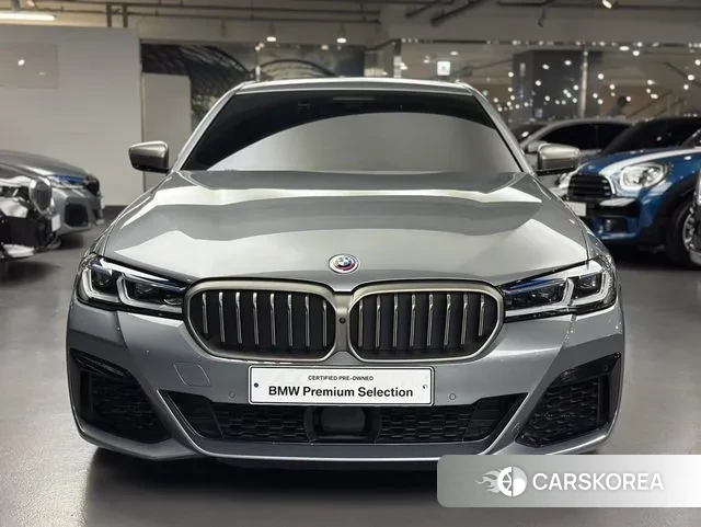 BMW 5 Series (G30) 2022 Серебряный из Кореи, фото 6