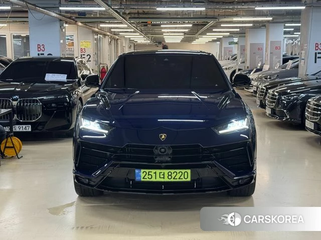 Lamborghini Urus 2024 Синий из Кореи, фото 3