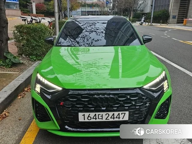 Audi RS3 (8Y) 2023 Зеленый из Кореи, фото 3