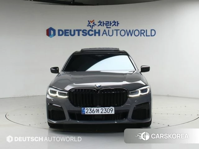 BMW 7 Series (G11) 2021 Серый из Кореи, фото 3