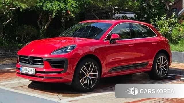 Porsche Macan 2023 Красный из Кореи, фото 3