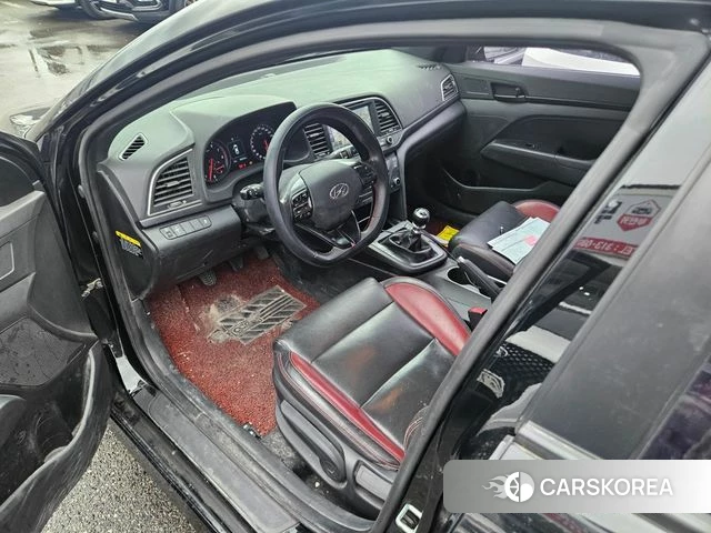 Hyundai Avante AD 2018 Черный из Кореи, фото 4