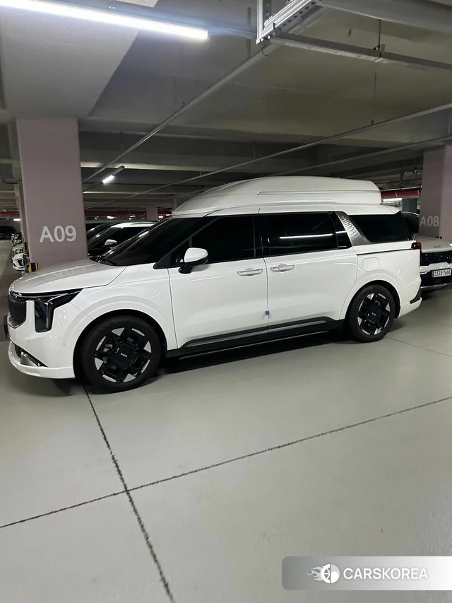 Kia The New Carnival 4th Generation 2024 Белый из Кореи, фото 3