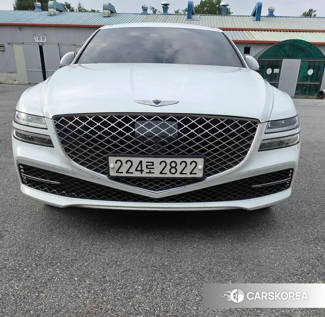 Genesis G80 (RG3) 2021 Белый из Кореи, фото 3