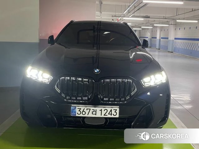 BMW X6 (G06) 2026 Черный из Кореи, фото 3