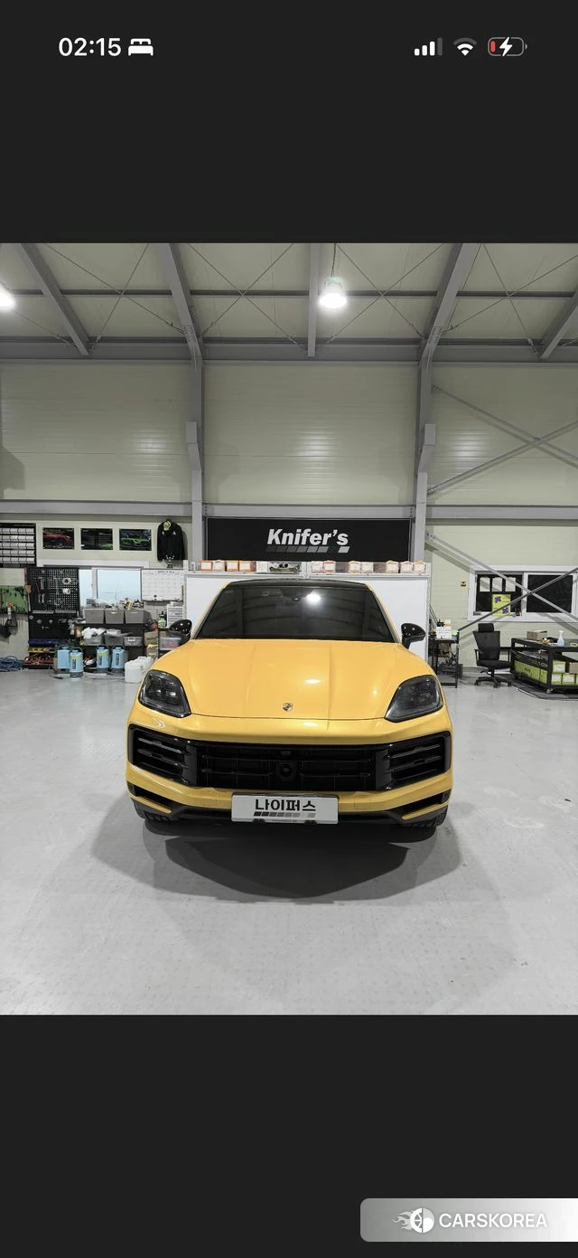 Porsche Cayenne (PO536) 2024 Желтый из Кореи, фото 3