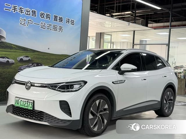 Volkswagen ID.4 CROZZ 2023 Белый из Китая, фото 3