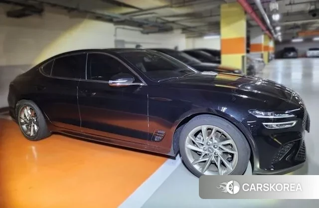 Genesis The New G70 2021 Черный из Кореи, фото 4