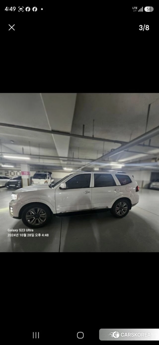 Kia Mohave Master 2023 Белый из Кореи, фото 3