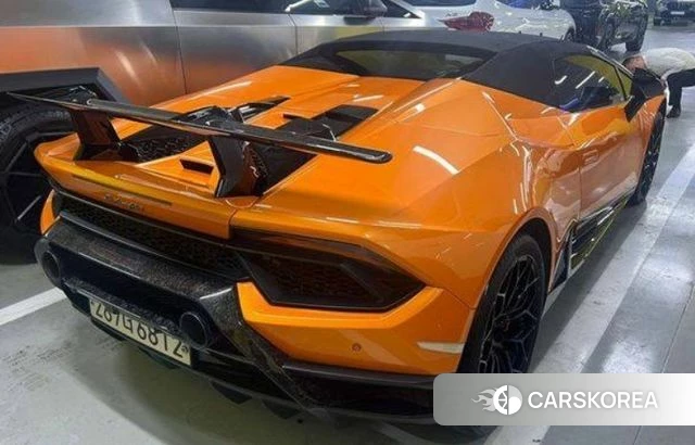 Lamborghini Huracan 2019 Оранжевый из Кореи, фото 3