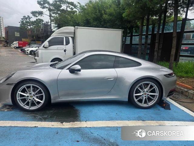 Porsche 911(992) 2021 Серебряный из Кореи, фото 5