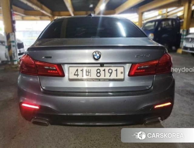 BMW 5 Series (G30) 2018 Серый из Кореи, фото 3