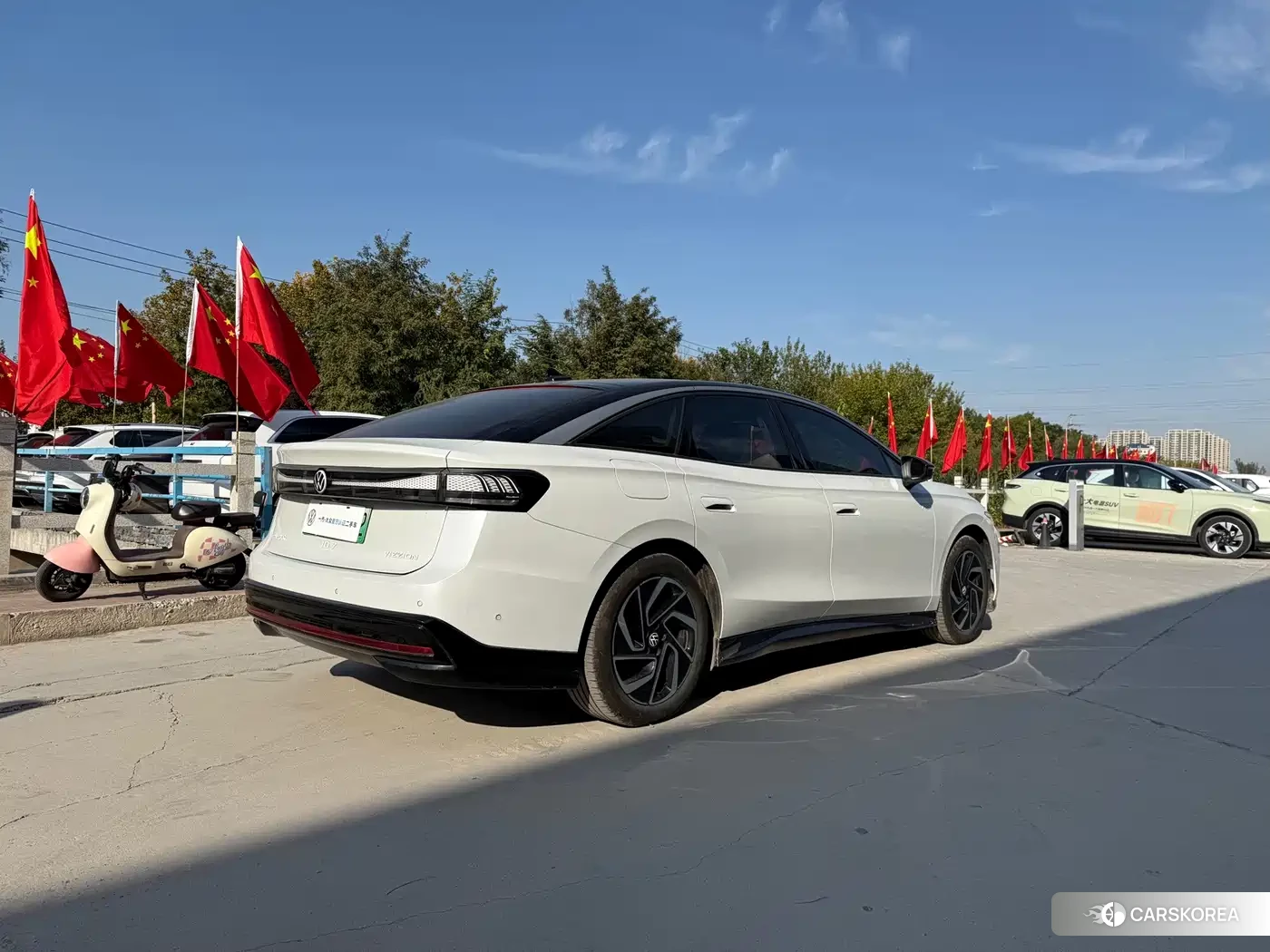Volkswagen ID.7 VIZZION 2024 Белый из Китая, фото 4
