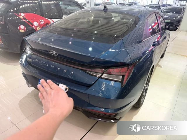 Hyundai Elantra 2022 Синий из Китая, фото 3