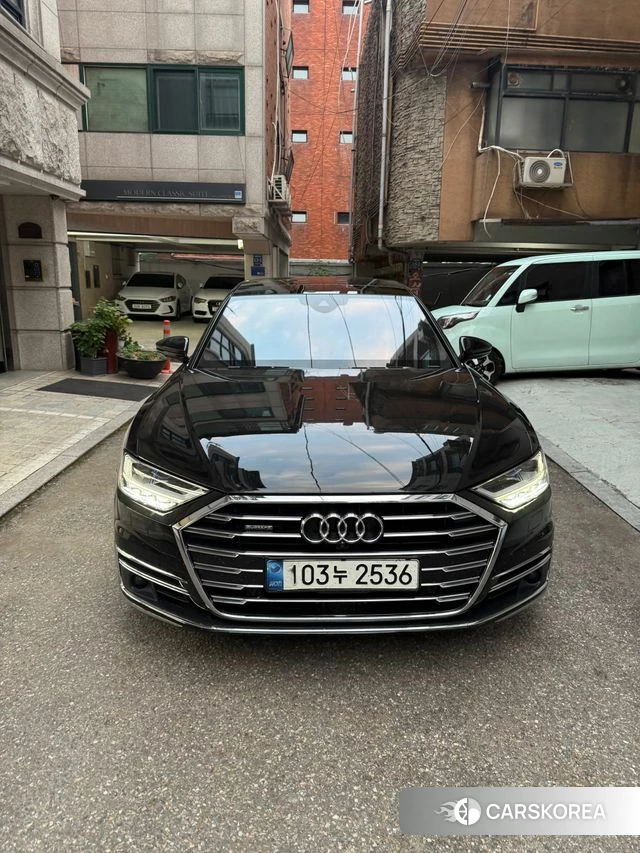 Audi A8 (D5) 2021 Черный из Кореи, фото 5