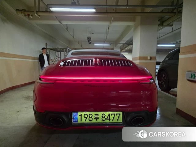 Porsche 911(992) 2020 Красный из Кореи, фото 3