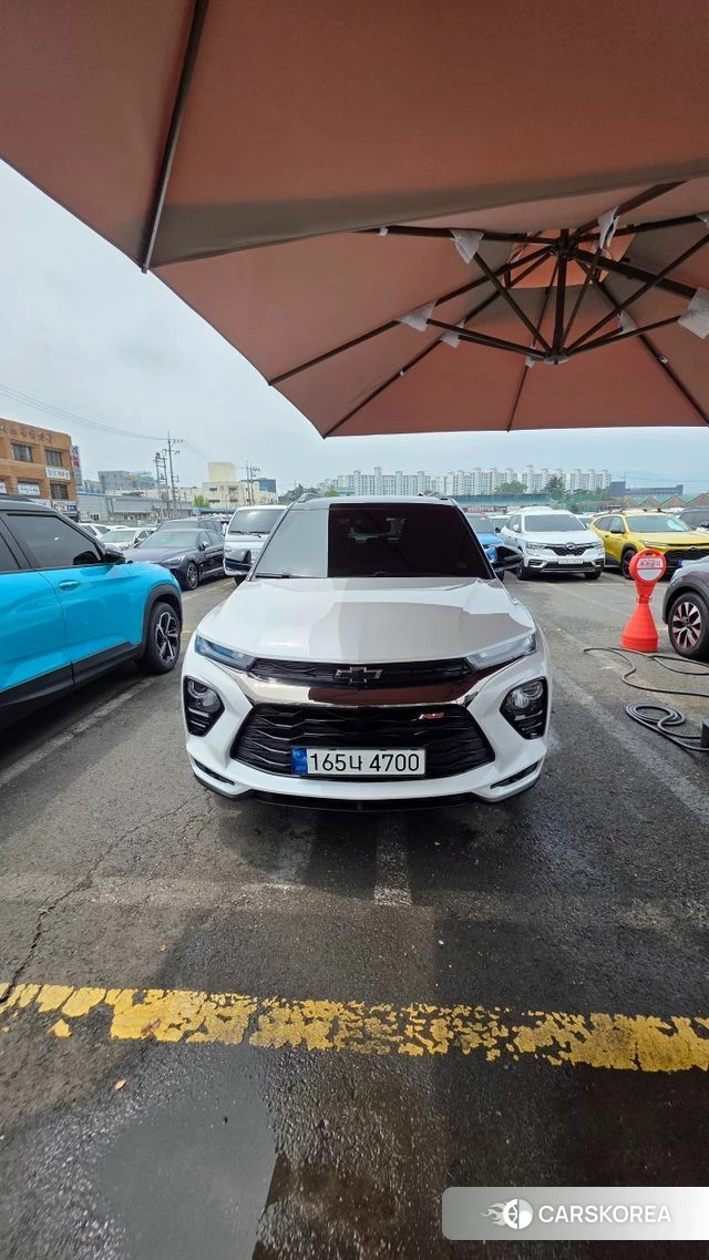 Chevrolet (GM Daewoo) Trailblazer 2022 Белый из Кореи, фото 6