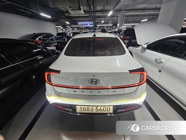 Hyundai Sonata (DN8) 2021 Белый из Кореи, фото 3