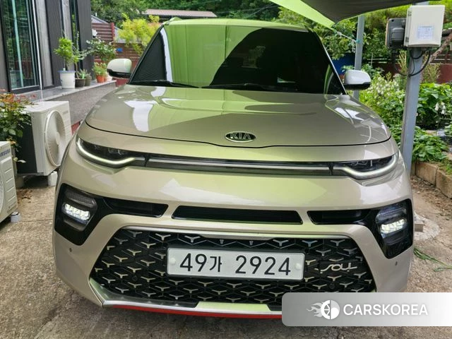 Kia Soul Booster 2019 Жемчужный двухцветный из Кореи, фото 3