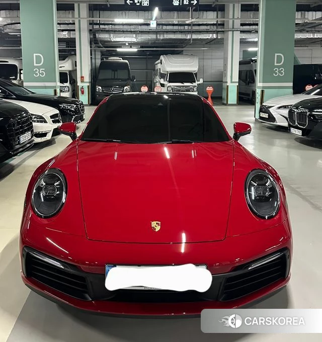 Porsche 911(992) 2024 Красный из Кореи, фото 3