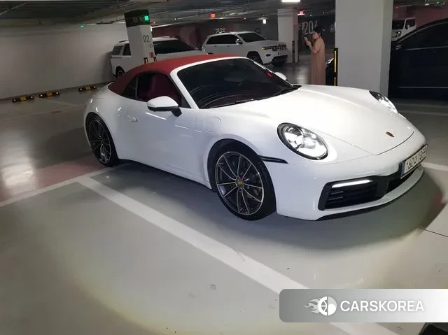 Porsche 911(992) 2021 Белый из Кореи, фото 5