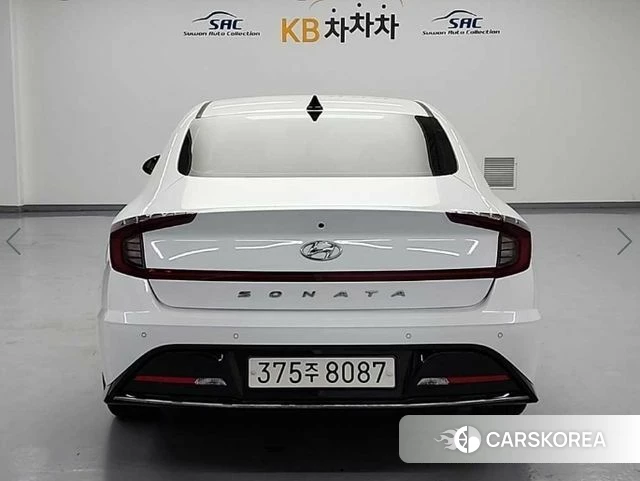 Hyundai Sonata (DN8) 2022 Белый из Кореи, фото 3