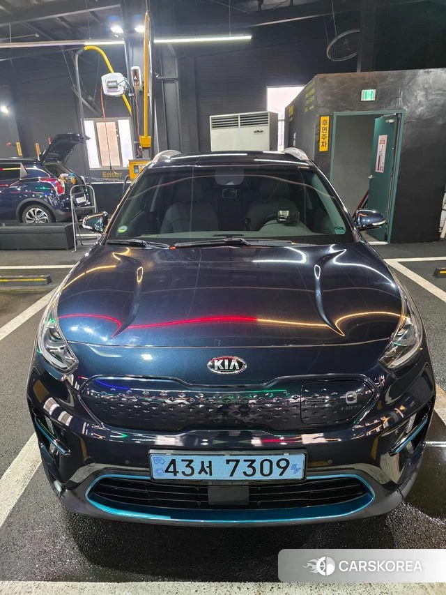 Kia Niro EV 2018 Синий из Кореи, фото 3