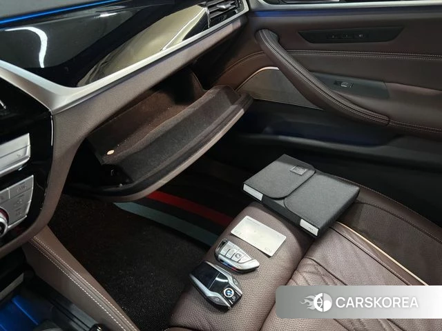 BMW 5 Series (G30) 2021 Синий из Кореи, фото 3