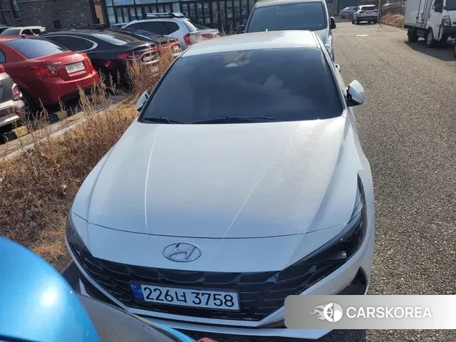 Hyundai Avante (CN7) 2021 Белый из Кореи, фото 5