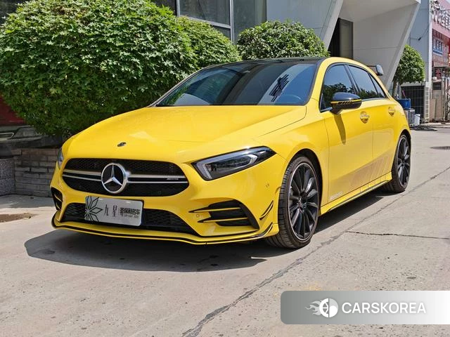 Mercedes-Benz Class A AMG (imported) 2023 Желтый из Китая, фото 3