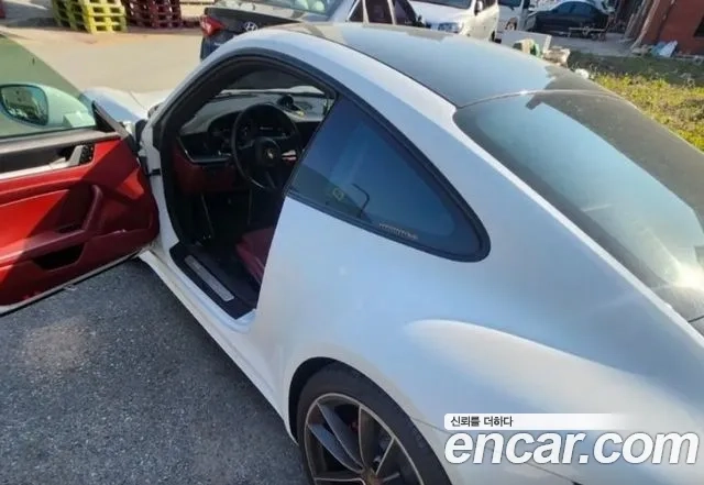 Porsche 911(992) 2021 Белый из Кореи, фото 3