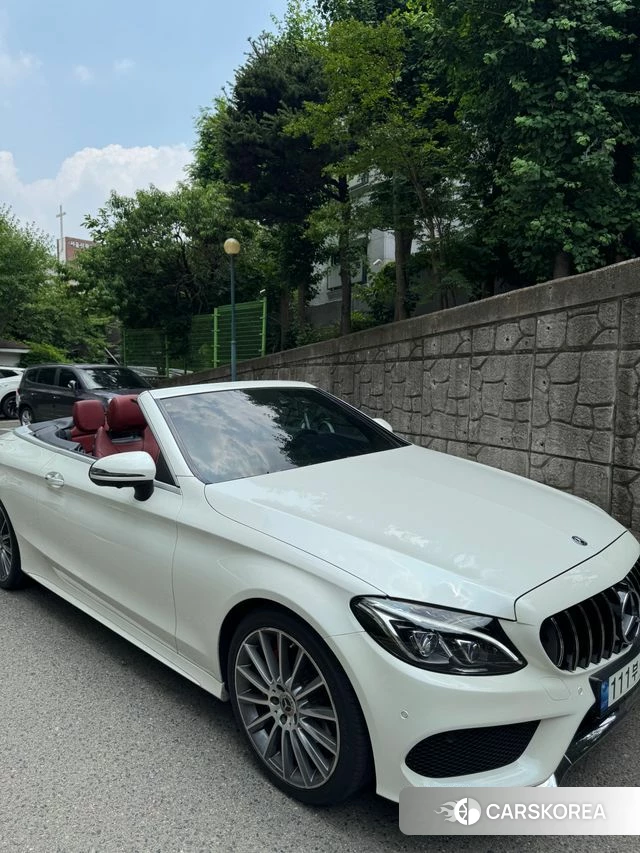 Mercedes-Benz C-Class W205 2018 Жемчужный цвет из Кореи, фото 4